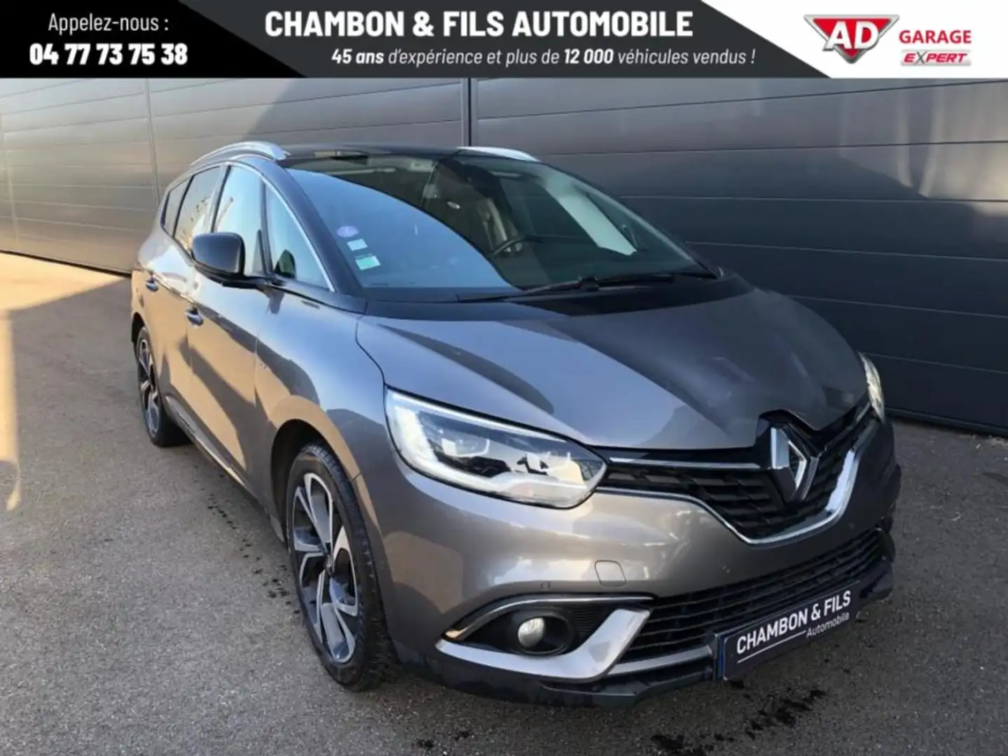 Renault Grand Scenic IV TCe 160 Energy Intens BOSE Gris - 1