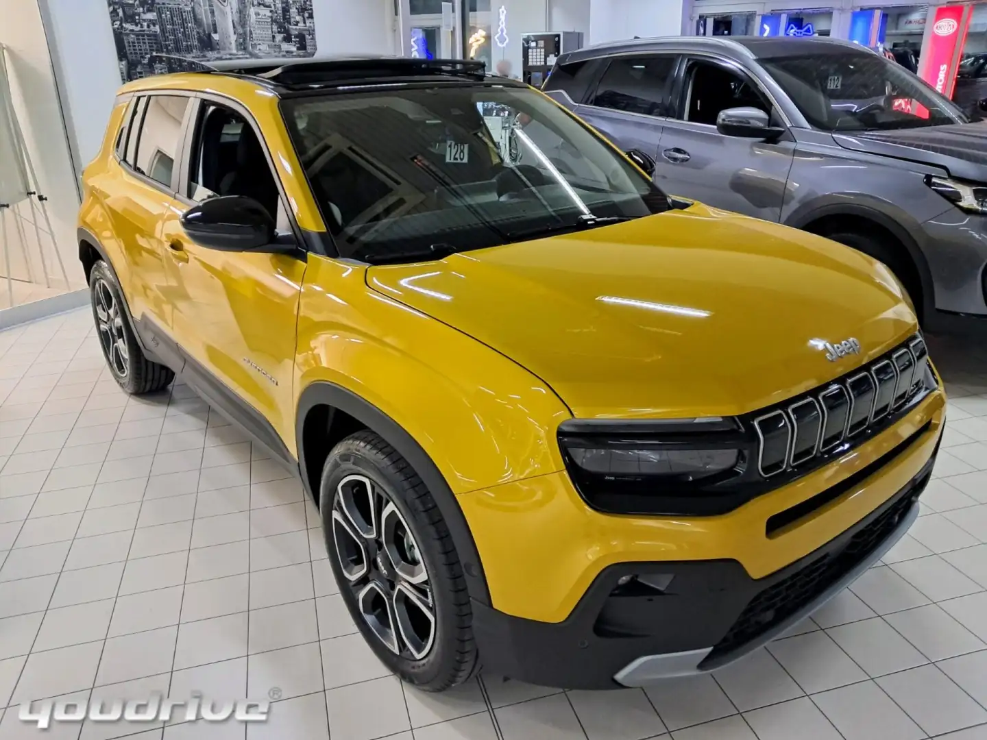 Jeep Avenger 1.2 Turbo Summit + TETTO PANORAMICO KM0 Żółty - 2