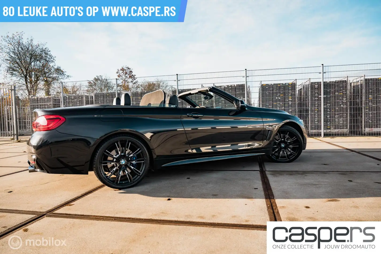 BMW 440 4-serie Cabrio 440i High Executive Noir - 2
