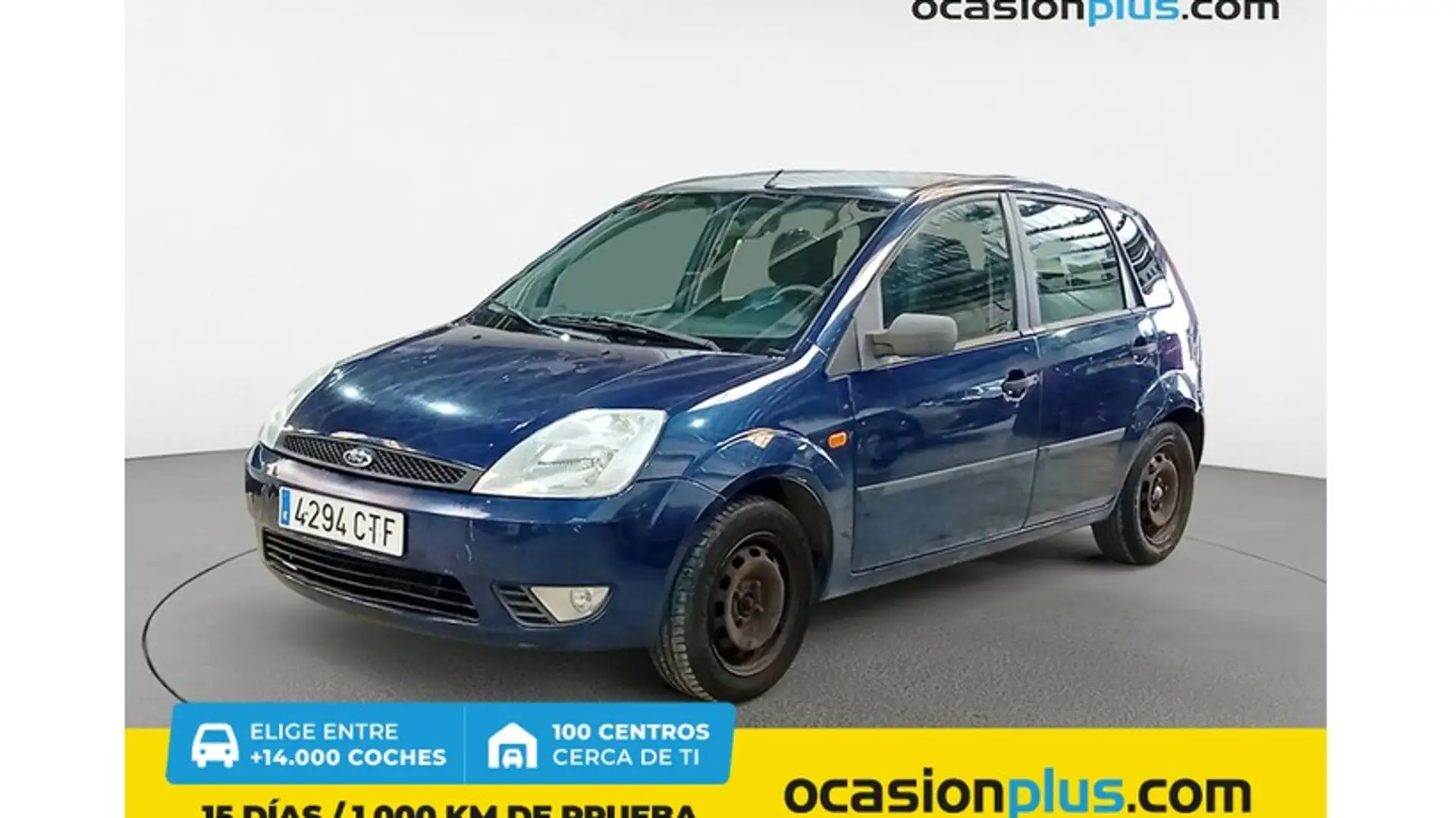 Ford Fiesta 1.4 TDCi Trend Blau - 1