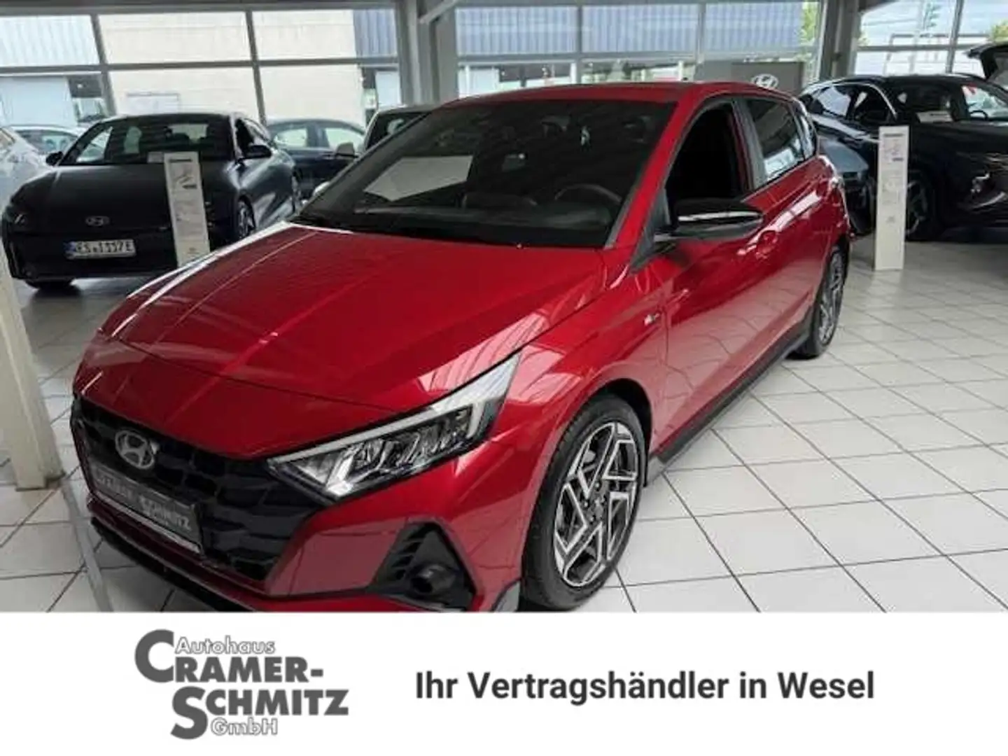Hyundai i20 7-DCT 1.0 Benzin N-Line LED Navi Rot - 1