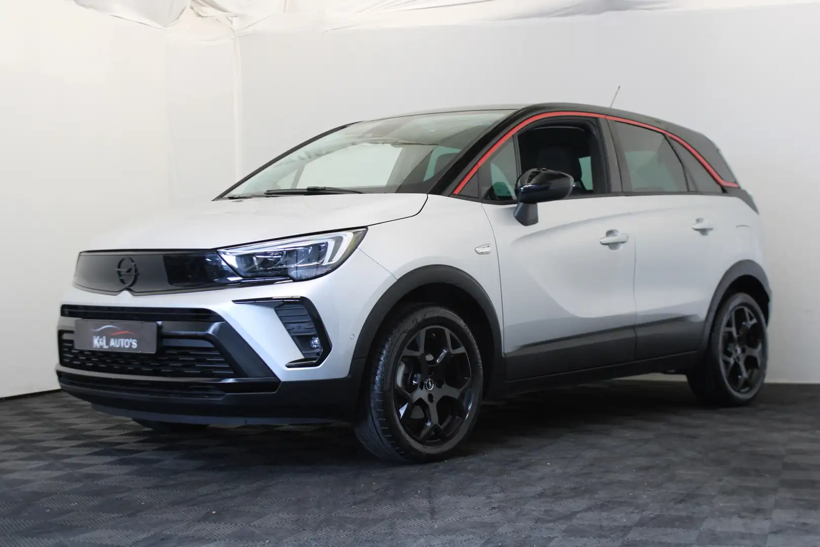 Opel Crossland 1.2 Turbo GS Line |Navi|Camera| Grijs - 1