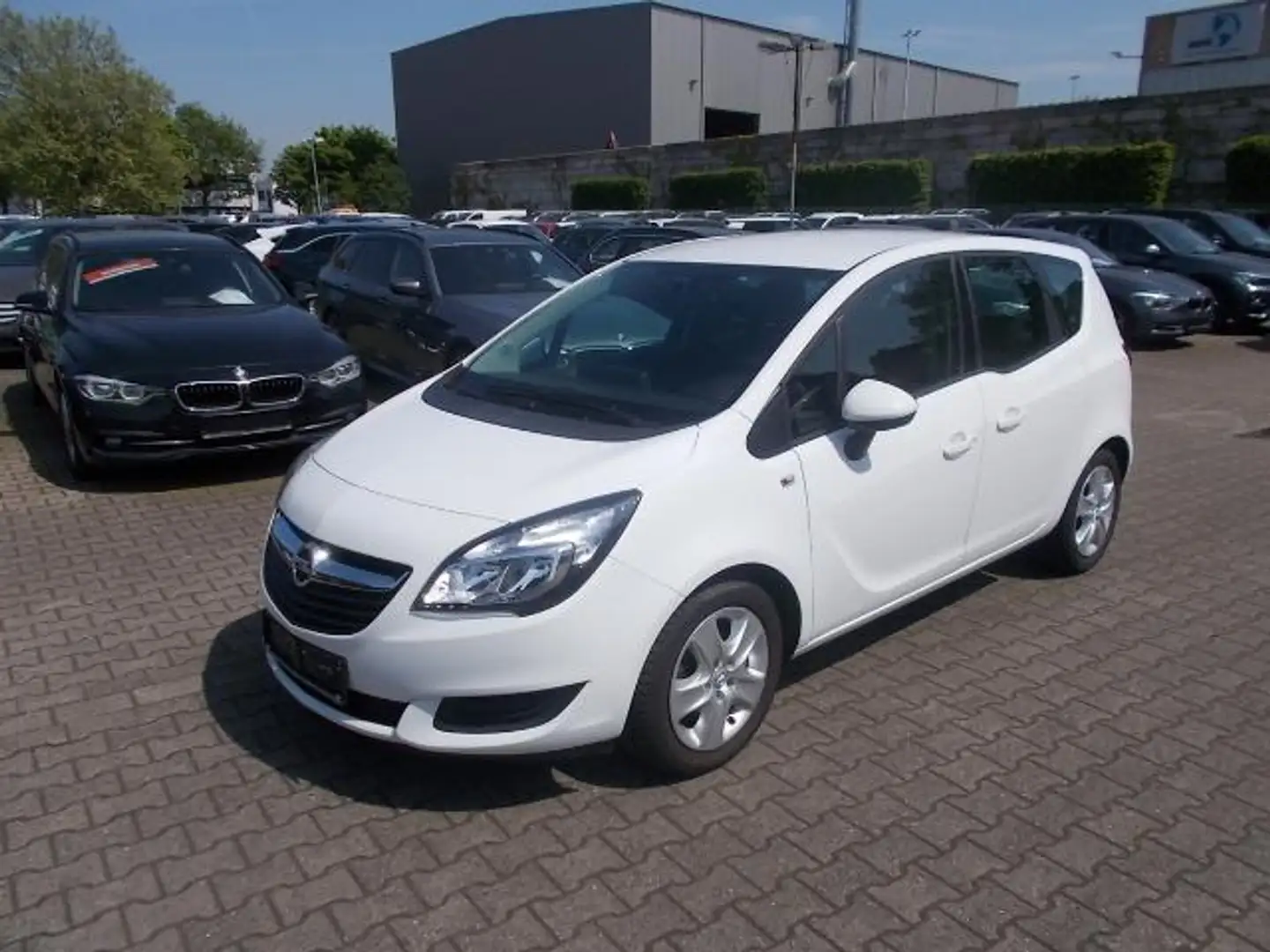 Opel Meriva B Style 1.4, Tempomat, Parkhilfe zus. Winterreifen Weiß - 1