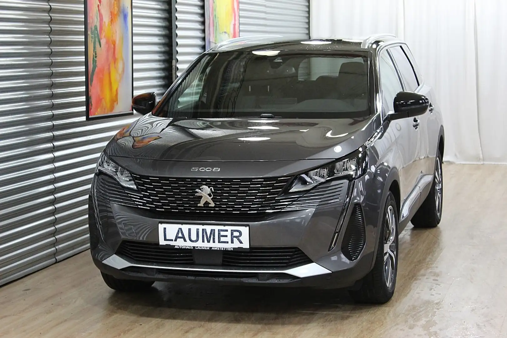 Peugeot 5008 PureTech 130 EAT8 Allure Pack +motorisierte Hec... Grijs - 2