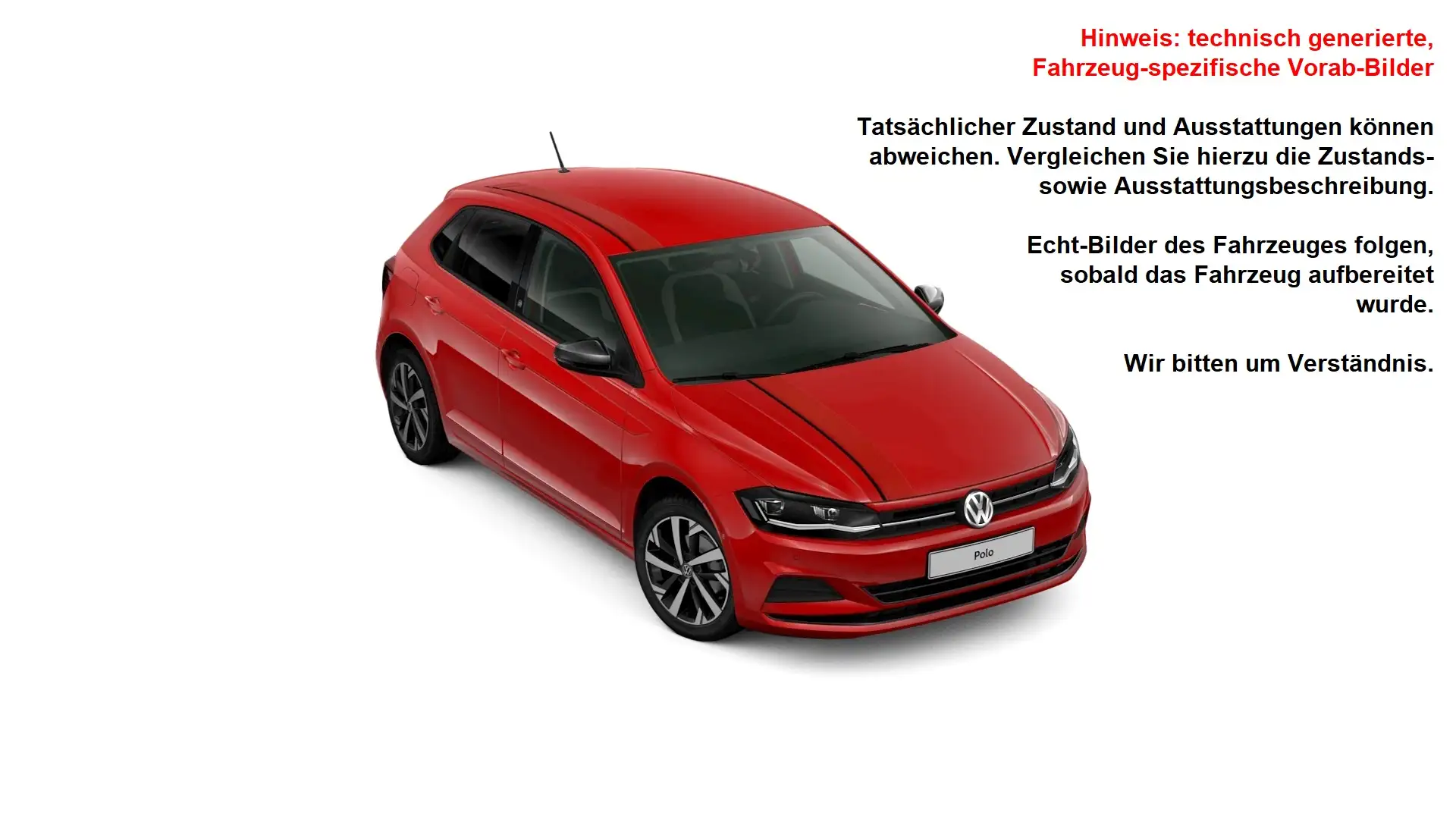 Volkswagen Polo beats 16"LM 2AC+ LED Sound L&S PLA Rot - 1