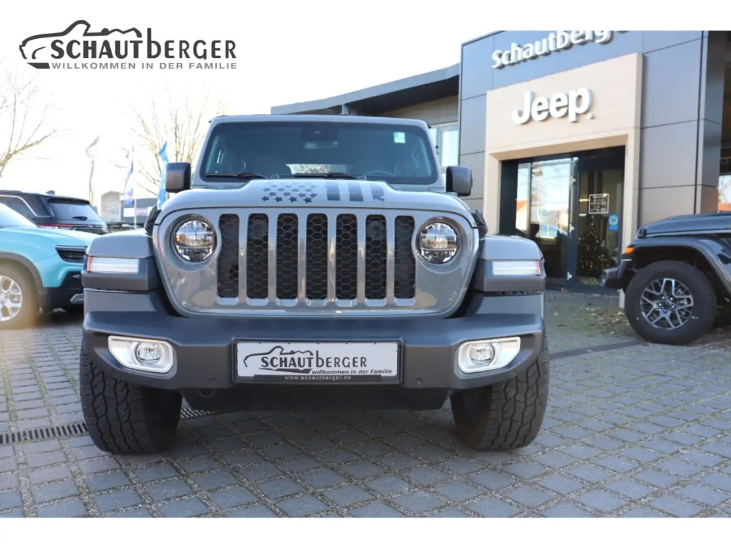 Jeep Wrangler Unlimited Plug-In Hybrid Sahara 4xe inkl. Navi, SH Gris - 2