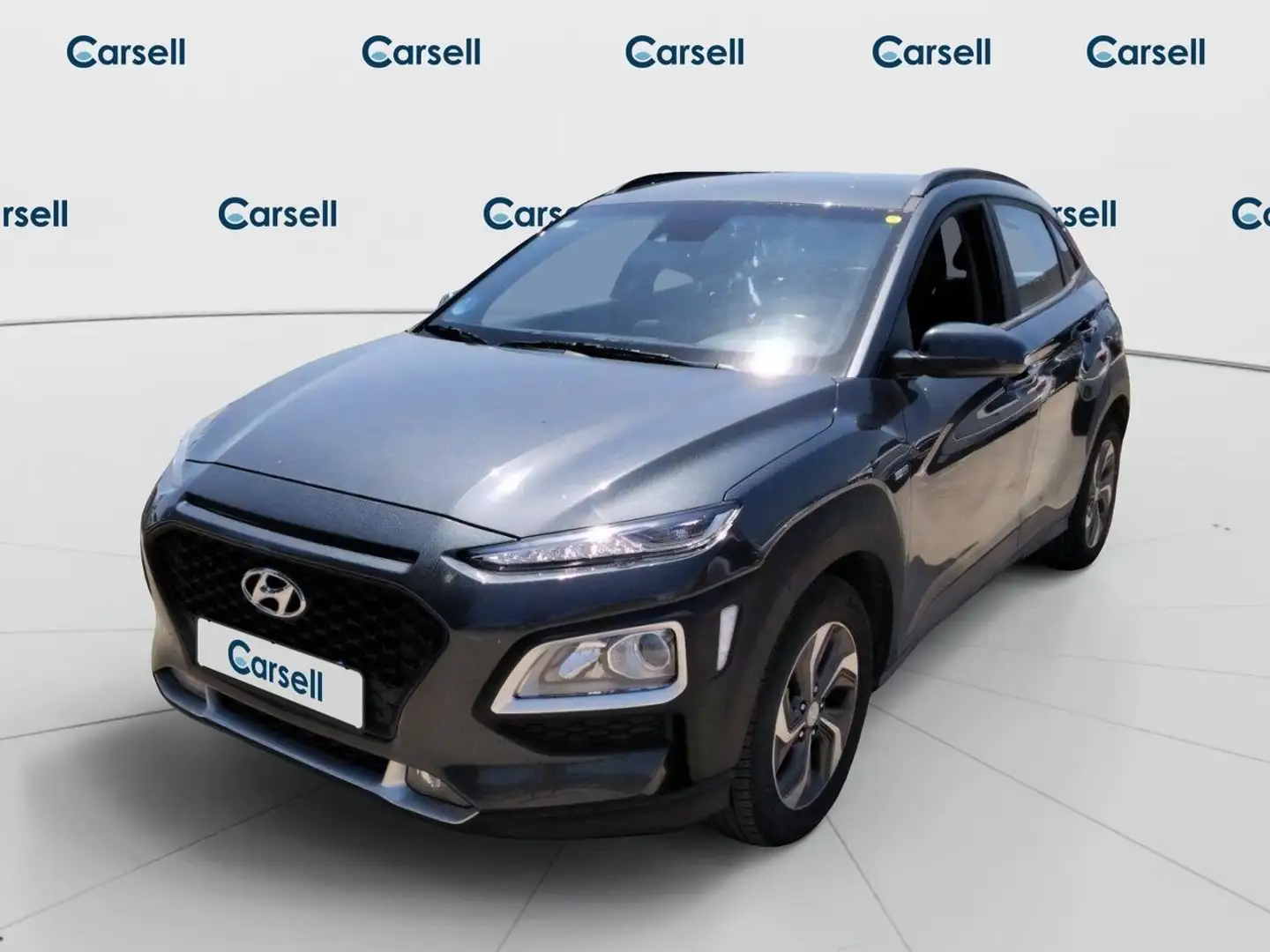 Hyundai KONA 1.6 GDI HEV Klass DT Gris - 1