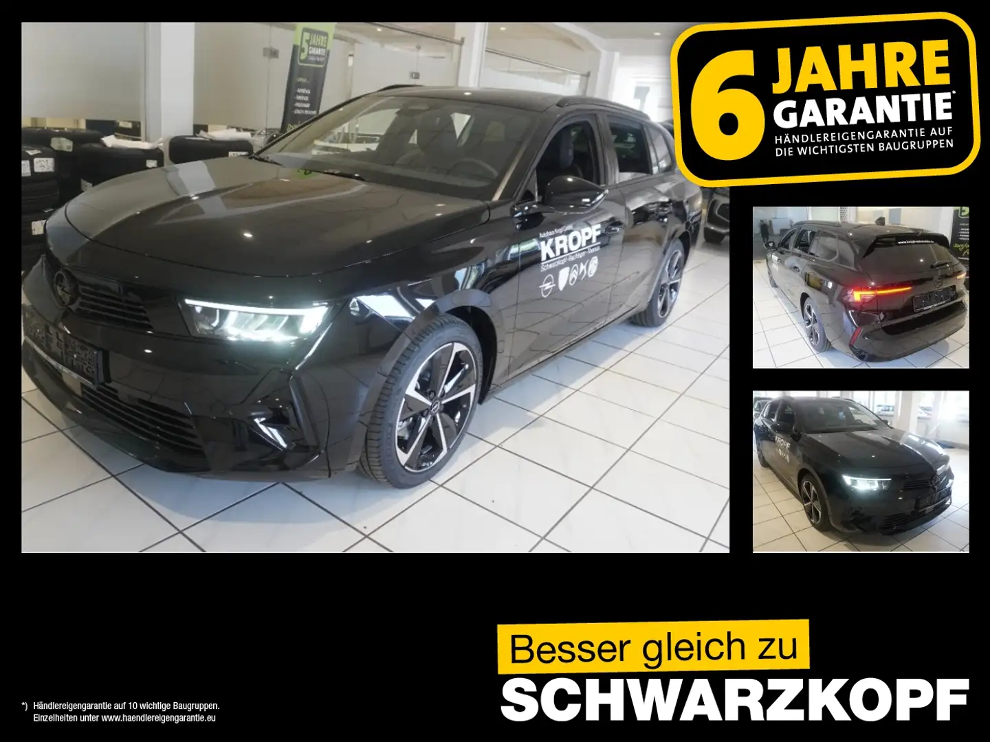 Opel Astra L ST 1.2 T LED,Winterpaket,Parkpilot Schwarz - 1