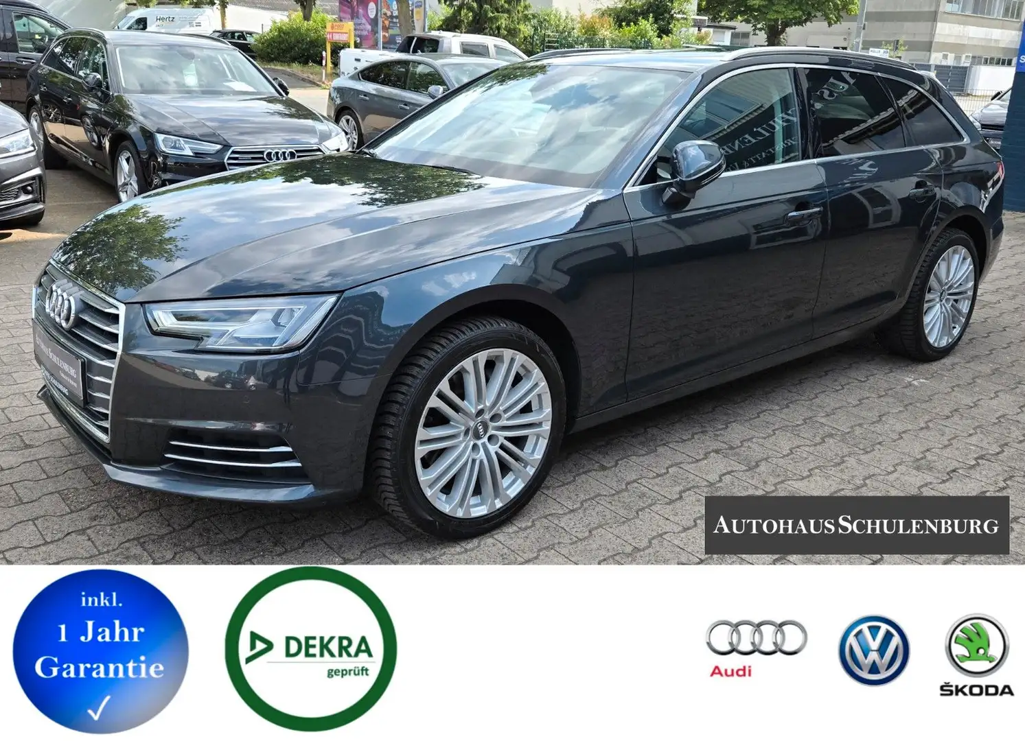 Audi A4 sport Panorama Digitaltacho Head-up Totwinkel Grau - 1