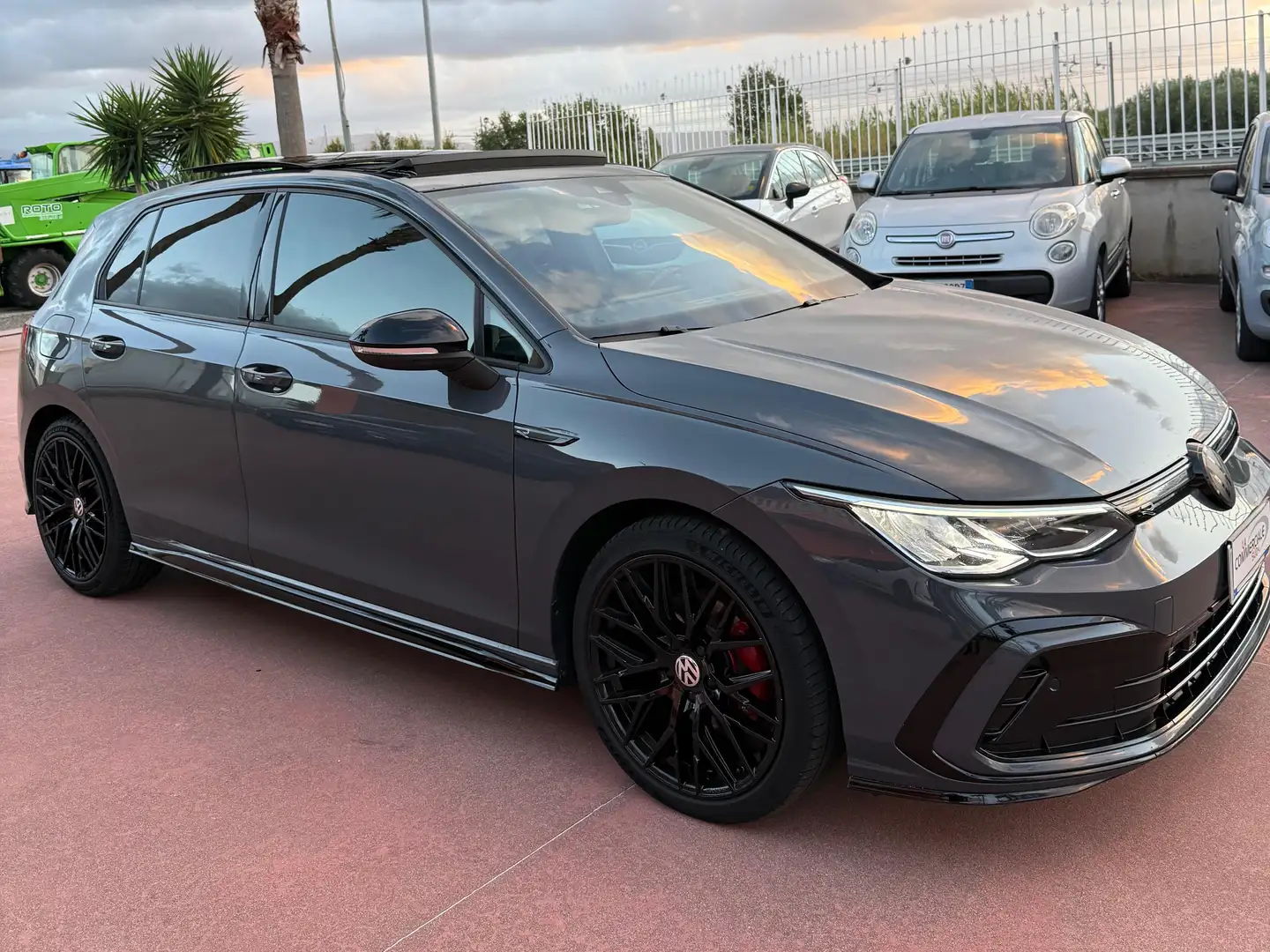 Volkswagen Golf Golf VIII 2020 2.0 tdi R-Line 150cv dsg Gris - 2