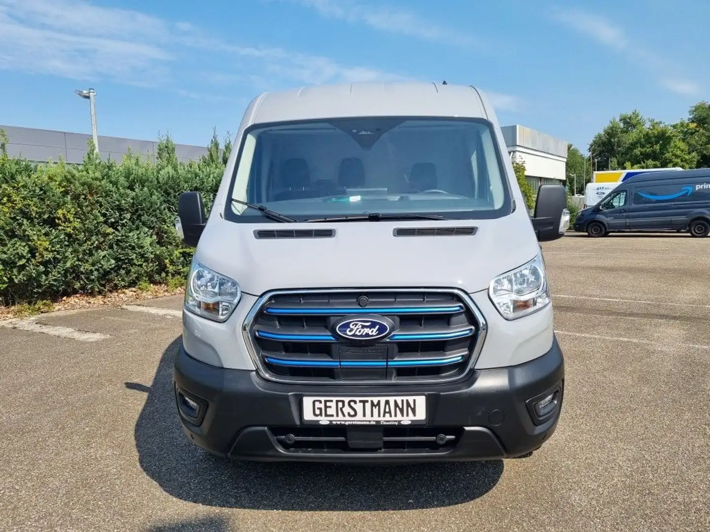 Ford Transit e-Transit 425 L3H2 89kWh Kasten Trend Ablastung Grijs - 2