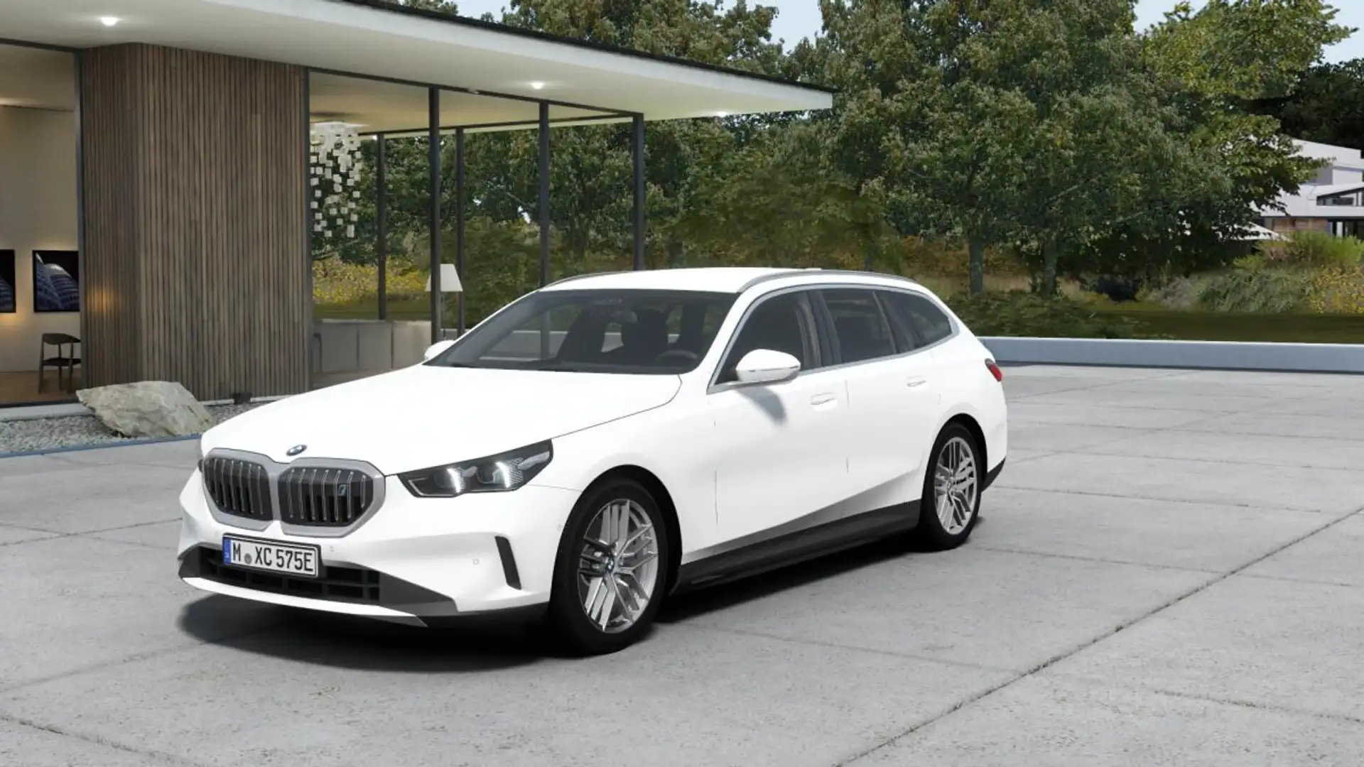 BMW i5 eDrive 40 Touring Weiß - 1