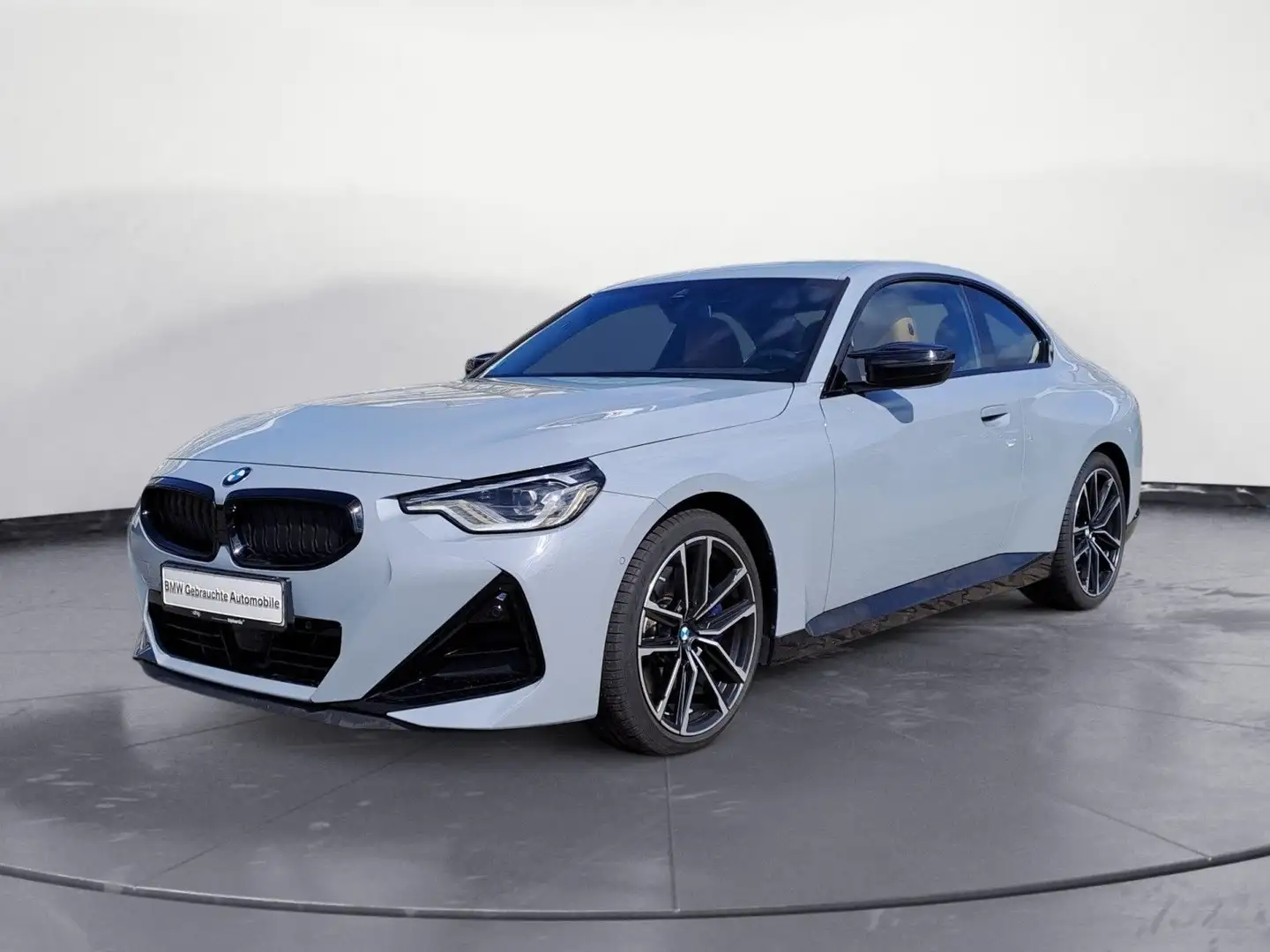 BMW 240 Steptronic Coupe Sport Aut. Klimaaut. HIFI Gris - 2