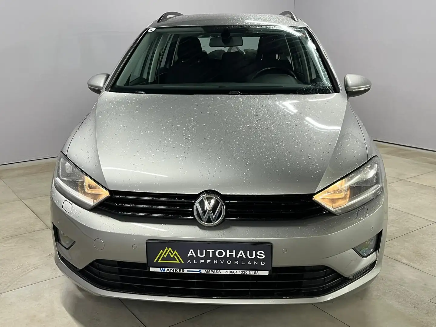 Volkswagen Golf Sportsvan Sportsvan Trendline 1,6 TDI ***Pickerl bis 05/202 Silber - 2