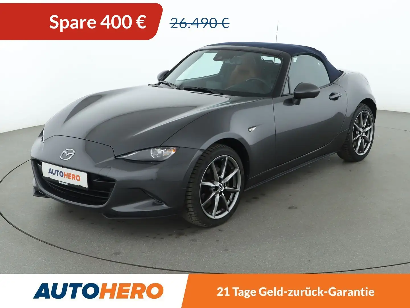 Mazda MX-5 2.0 Skyactiv G Kinenbi*LED*NAVI*TEMPO*CAM*PDC*SHZ* Gris - 1