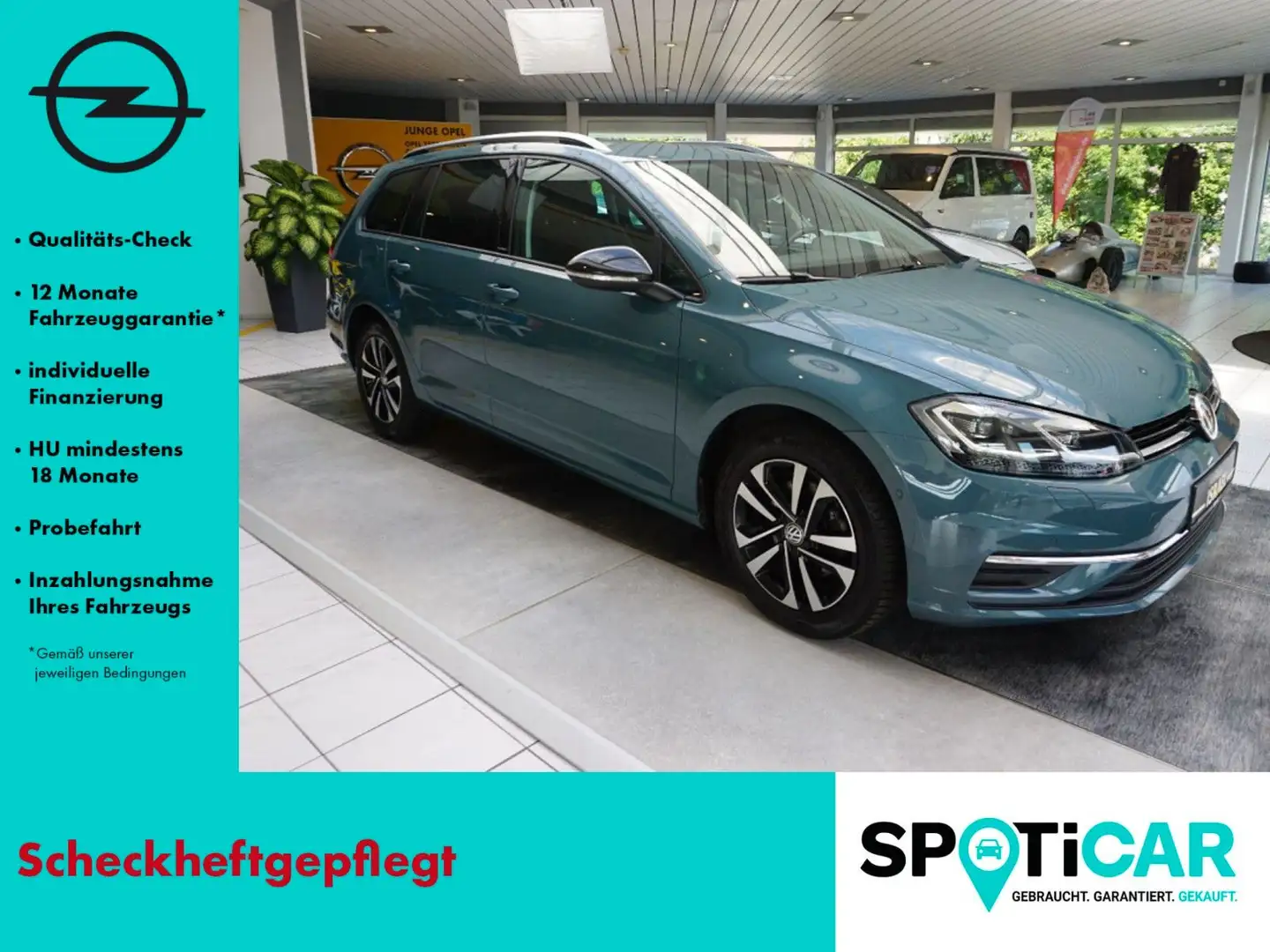 Volkswagen Golf VII Var. IQ.DRIVE NAVI, LED, SITZHEIZUNG Blau - 1
