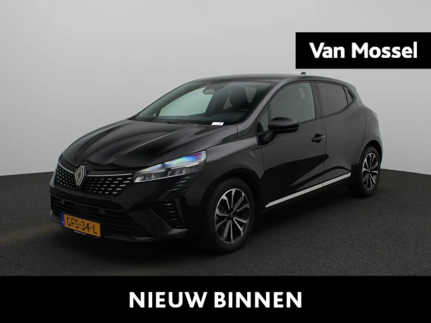 Renault Clio 1.0 TCe 90 GPF techno | Carplay | Achteruitrijcame Zwart - 1