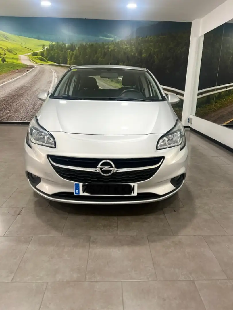 Opel Corsa 1.4 Selective 90 Plateado - 1