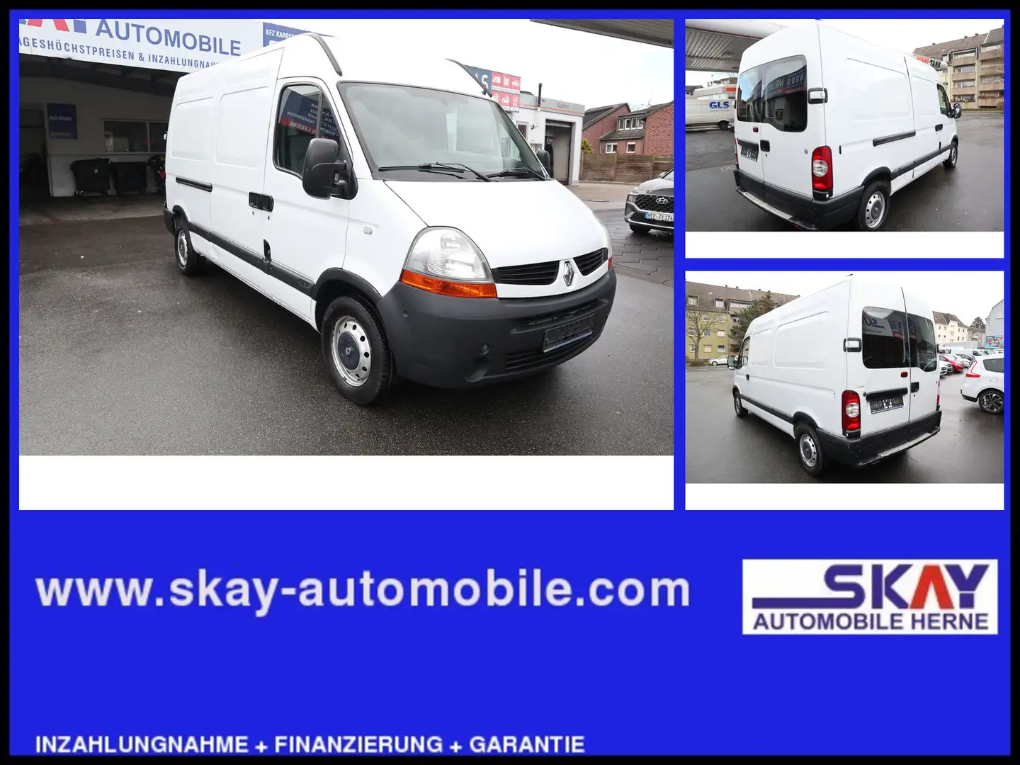 Renault Master L2H2 3,5t HKa Blanc - 1