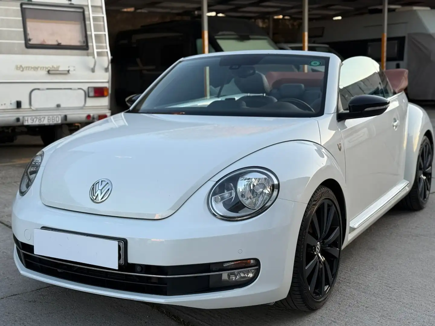 Volkswagen Beetle Cabrio 2.0TDI BMT Karmann 110kW Blanco - 1