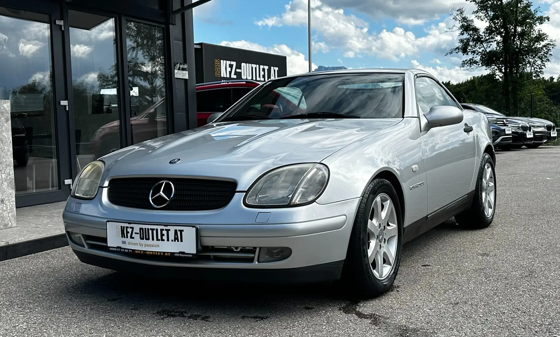 Mercedes-Benz SLK 230 Kompressor *nur 102.000Km*Schalter*Pickerl 03/26* Silber - 1