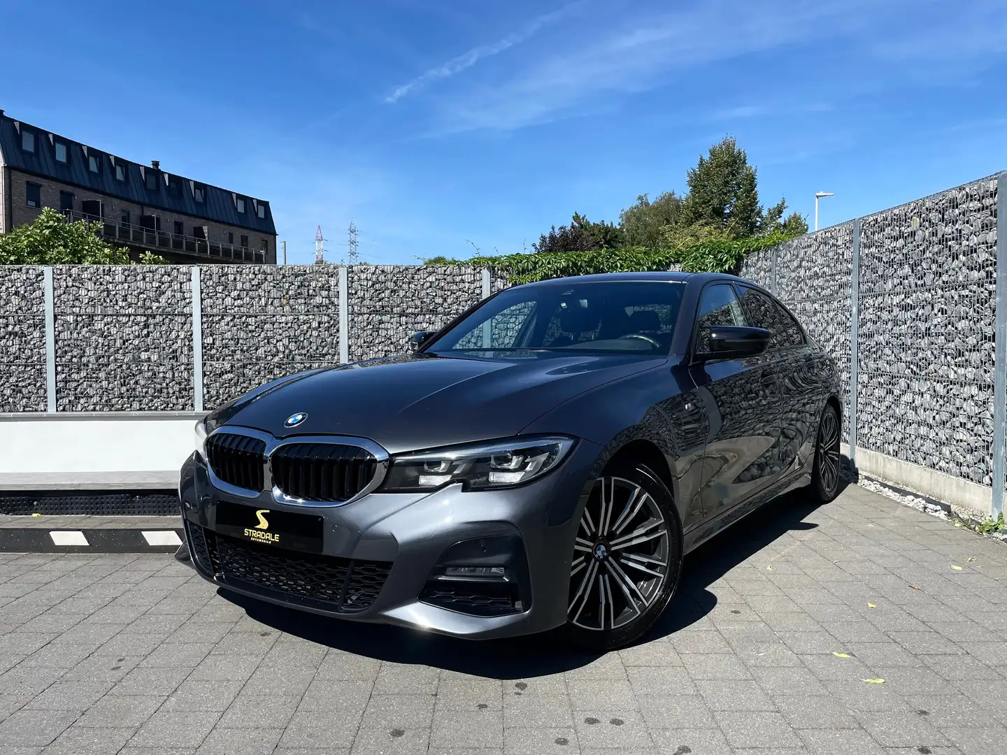 BMW 318 dA PACK M*BOITE AUTO*GPS*LED*18’’* Gris - 1