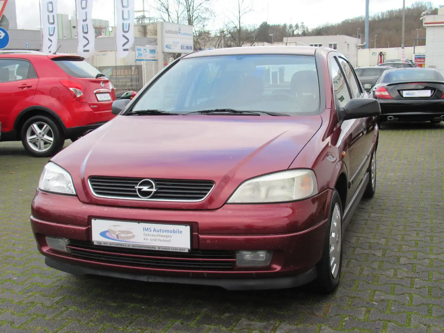 Opel Astra 1.8 16V*Klima*Automatik* Rot - 1