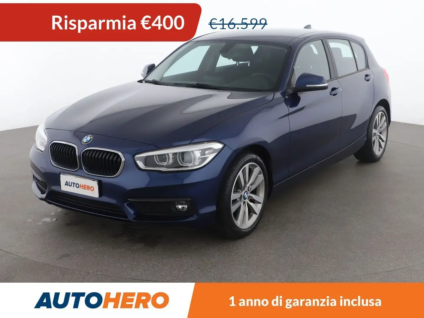 BMW 116 116d Advantage Blu/Azzurro - 1