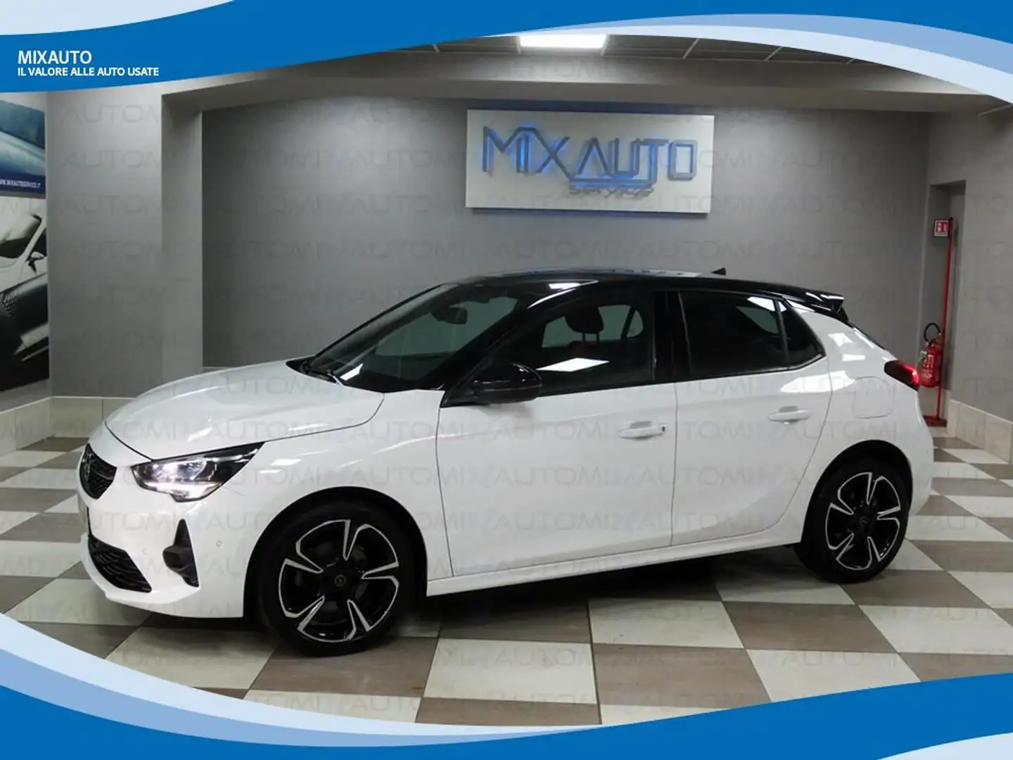 Opel Corsa 1.2 Turbo 100cv 5 Porte GS Line EU6 White - 1