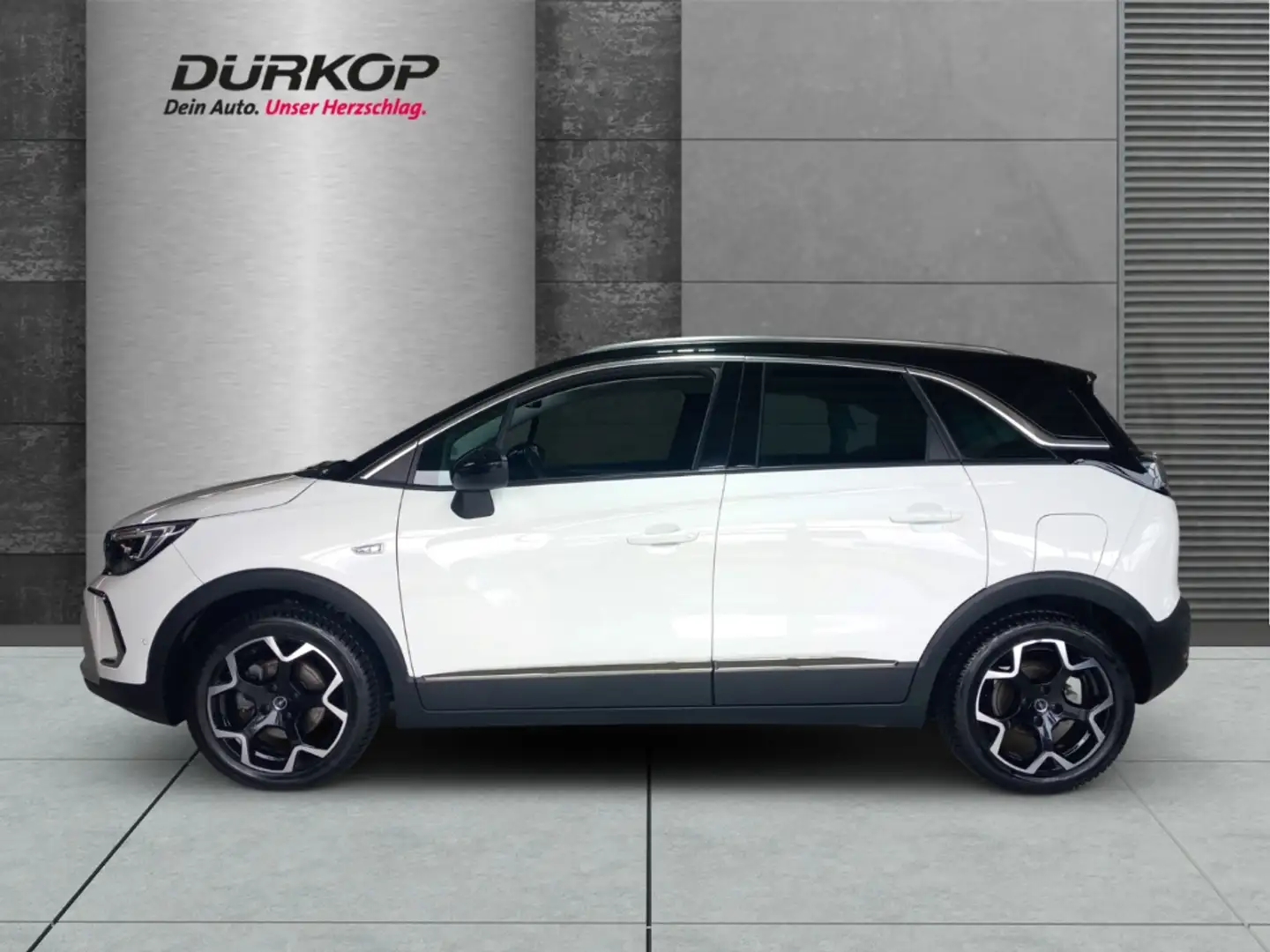 Opel Crossland Ultimate Head-UP-Display/Panorama Dach/Teil-Leder Weiß - 2
