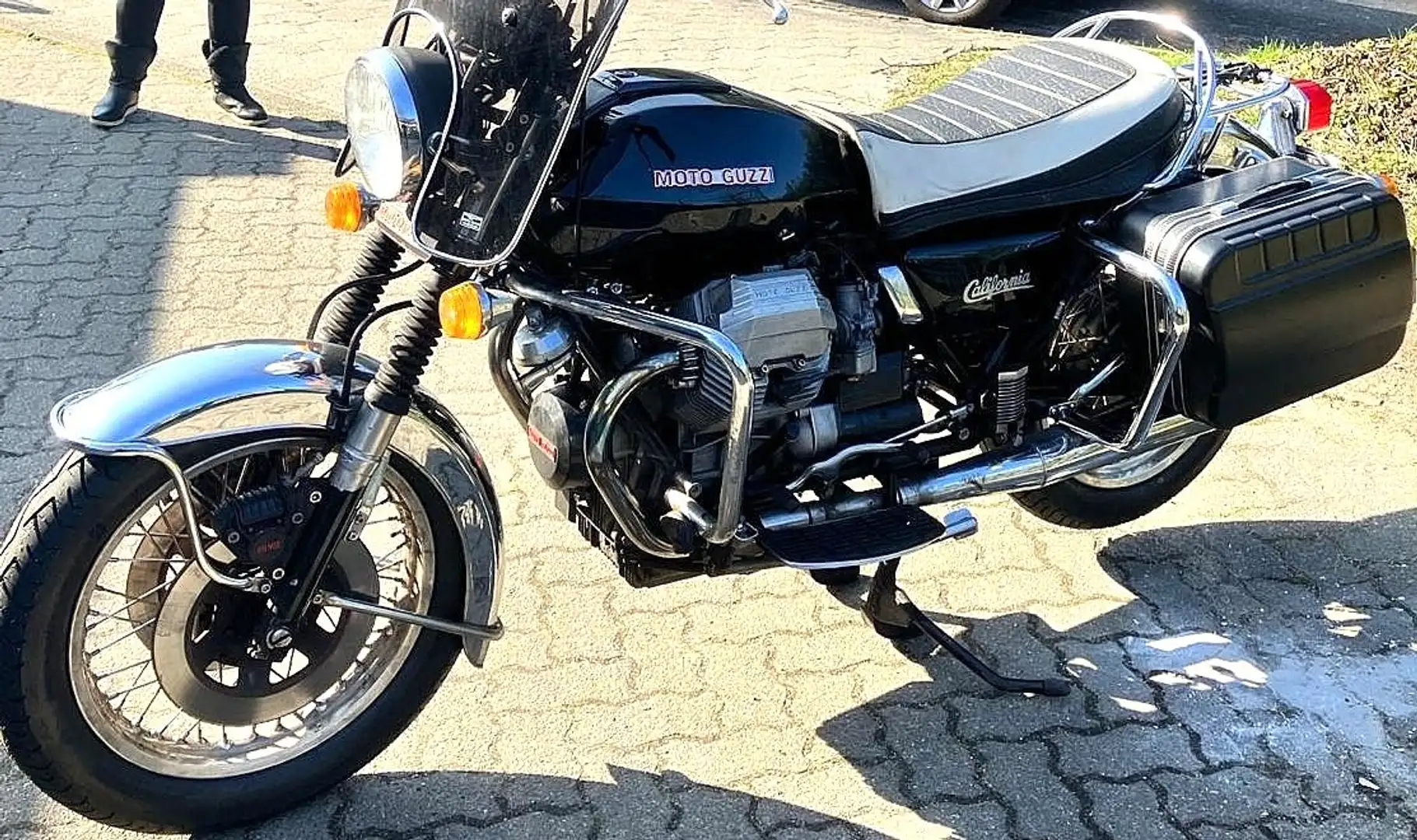 Moto Guzzi California Wunderschöne Moto Guzzi 1000 California II Чорний - 1
