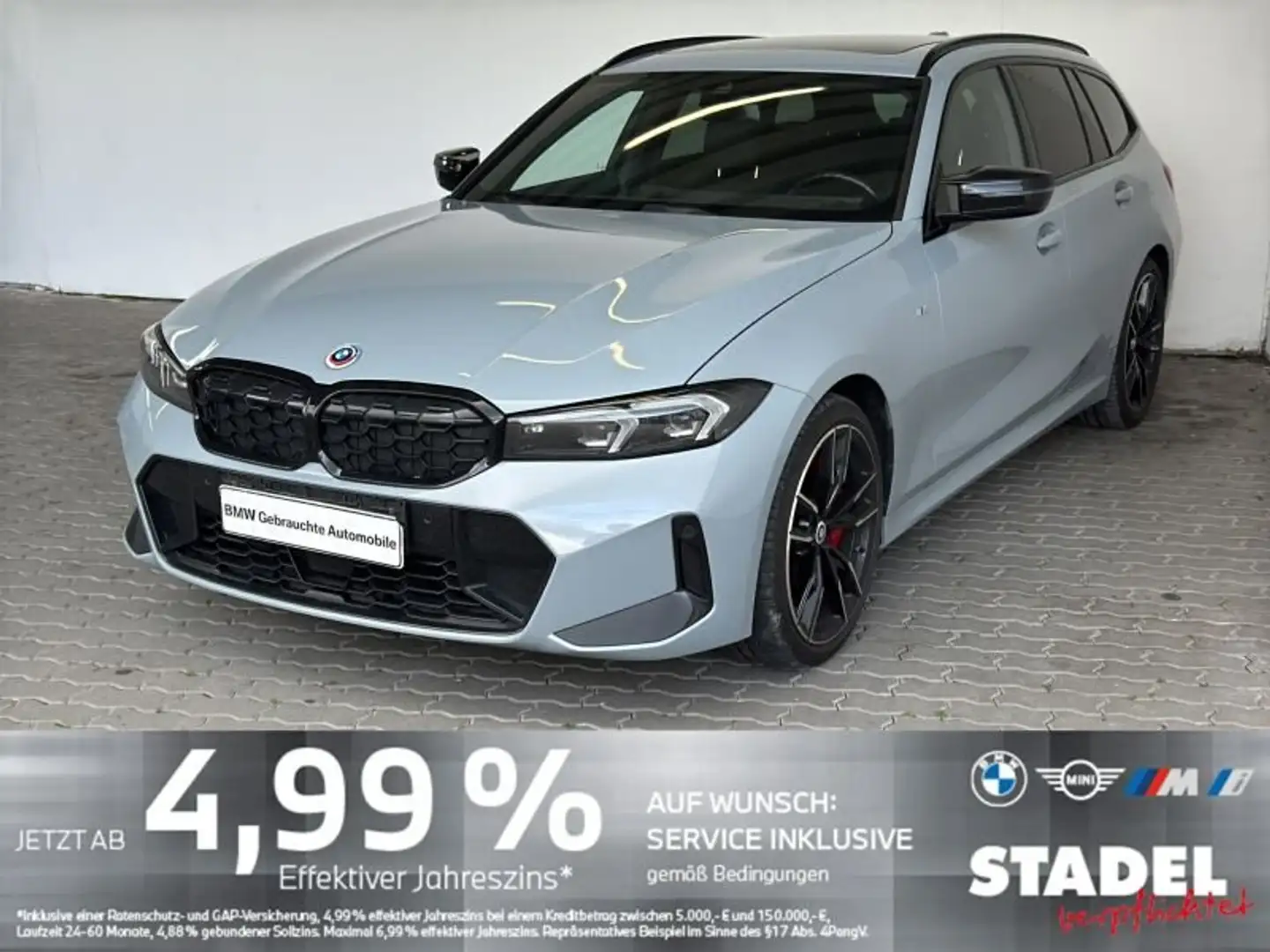 BMW 340 Mi xDrive Tour. Grau - 1