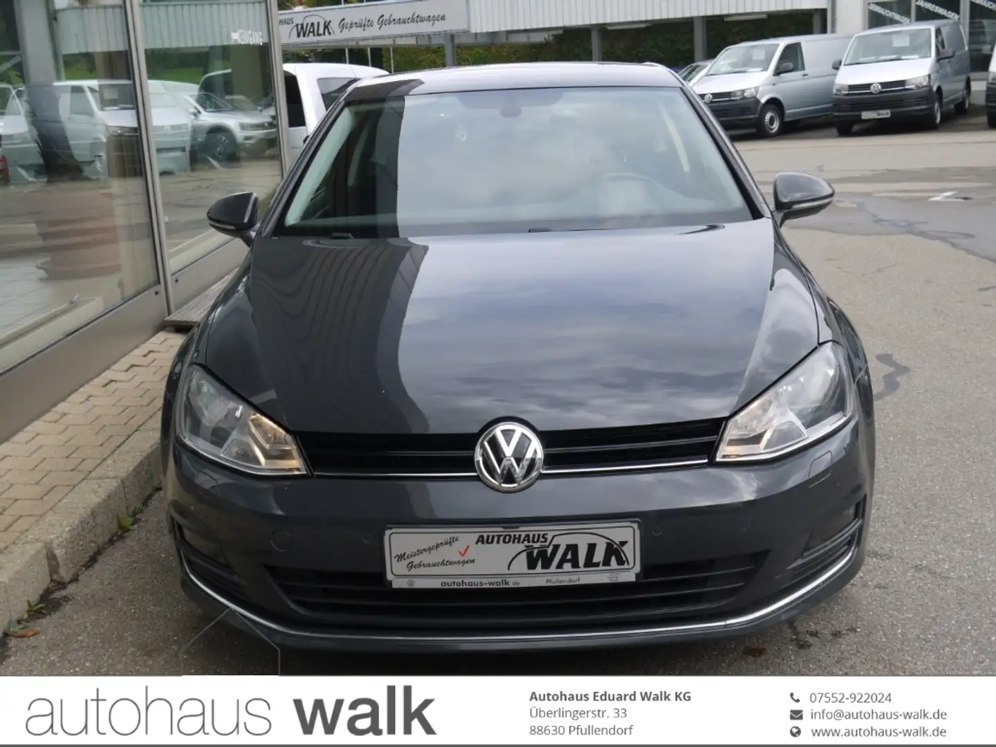 Volkswagen Golf VII 2.0 TDI Lounge GRA SH APS Grau - 1