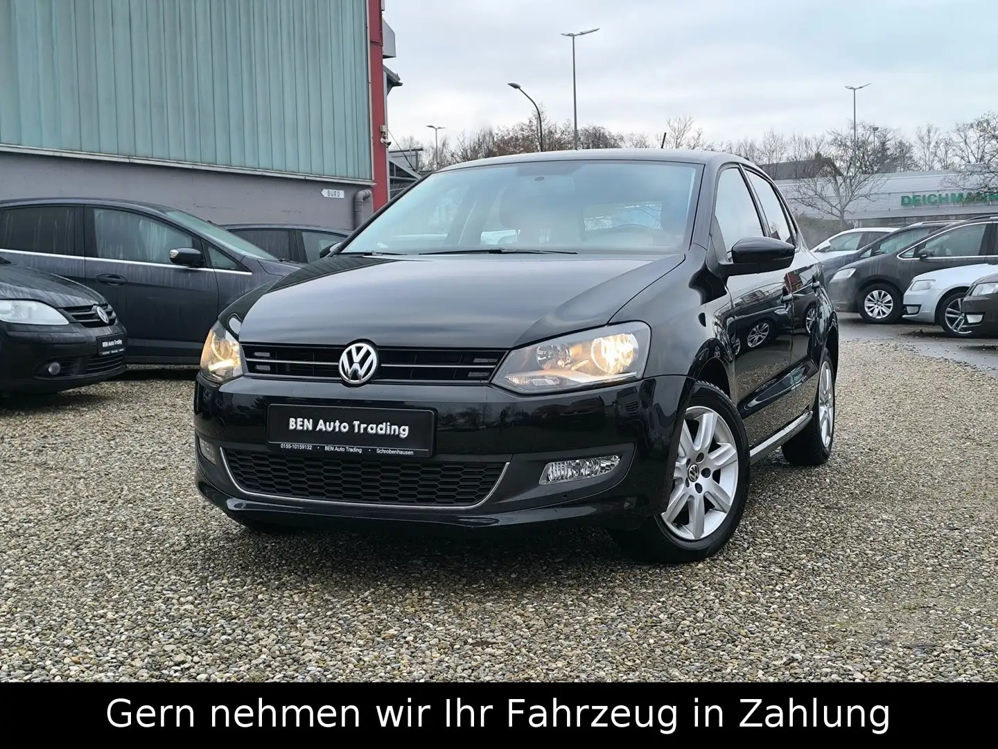 Volkswagen Polo V Highline Klima°PDC°Tempomat°Steuerkette°W Schwarz - 1