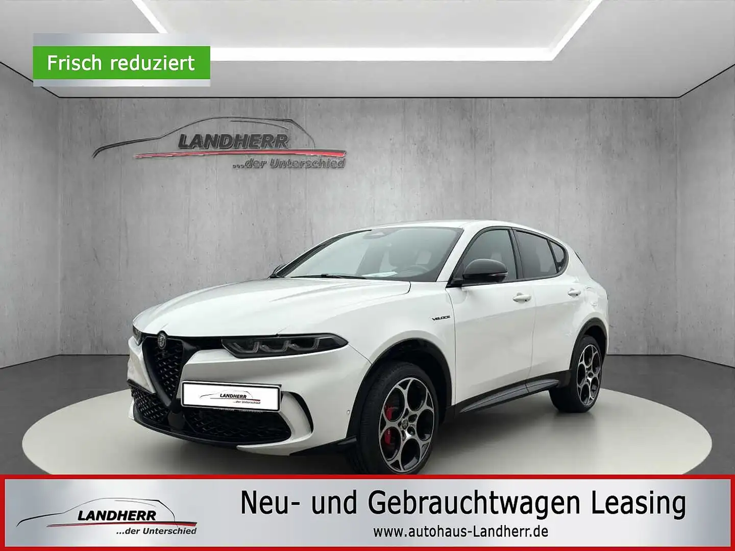 Alfa Romeo Tonale Veloce Leder/Memory/Sitzkühlung Weiß - 1