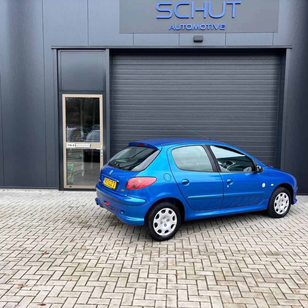 Peugeot 206 1.4 5DRS | AIRCO | LAGE KM-STAND | CRUISE CONTROL Azul - 2