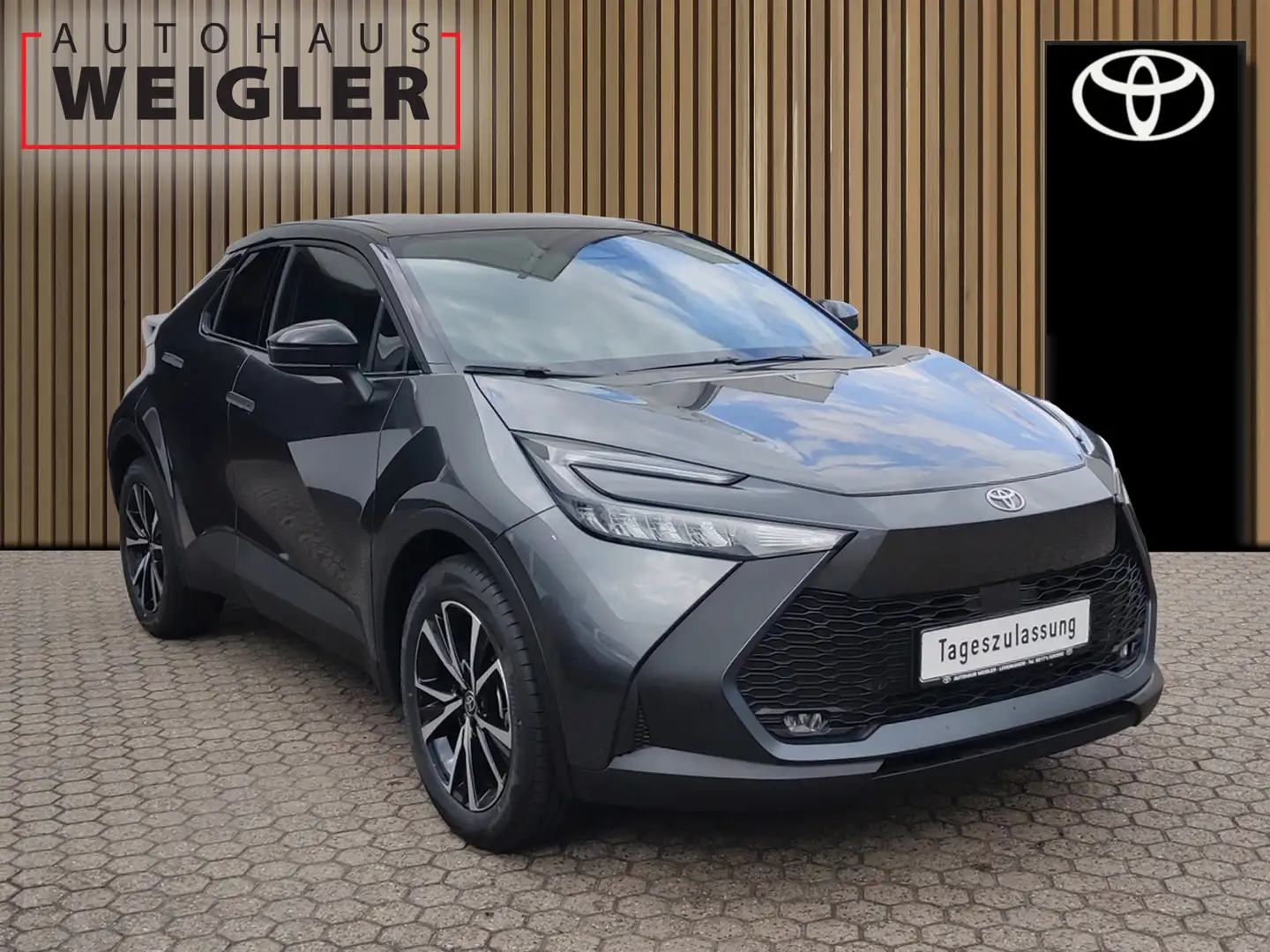 Toyota C-HR Hybrid 2.0 FWD Teamplayer Gris - 2