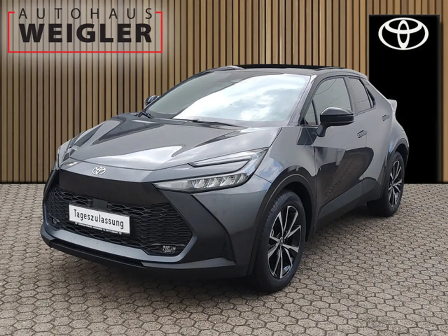 Toyota C-HR Hybrid 2.0 FWD Teamplayer Gris - 1