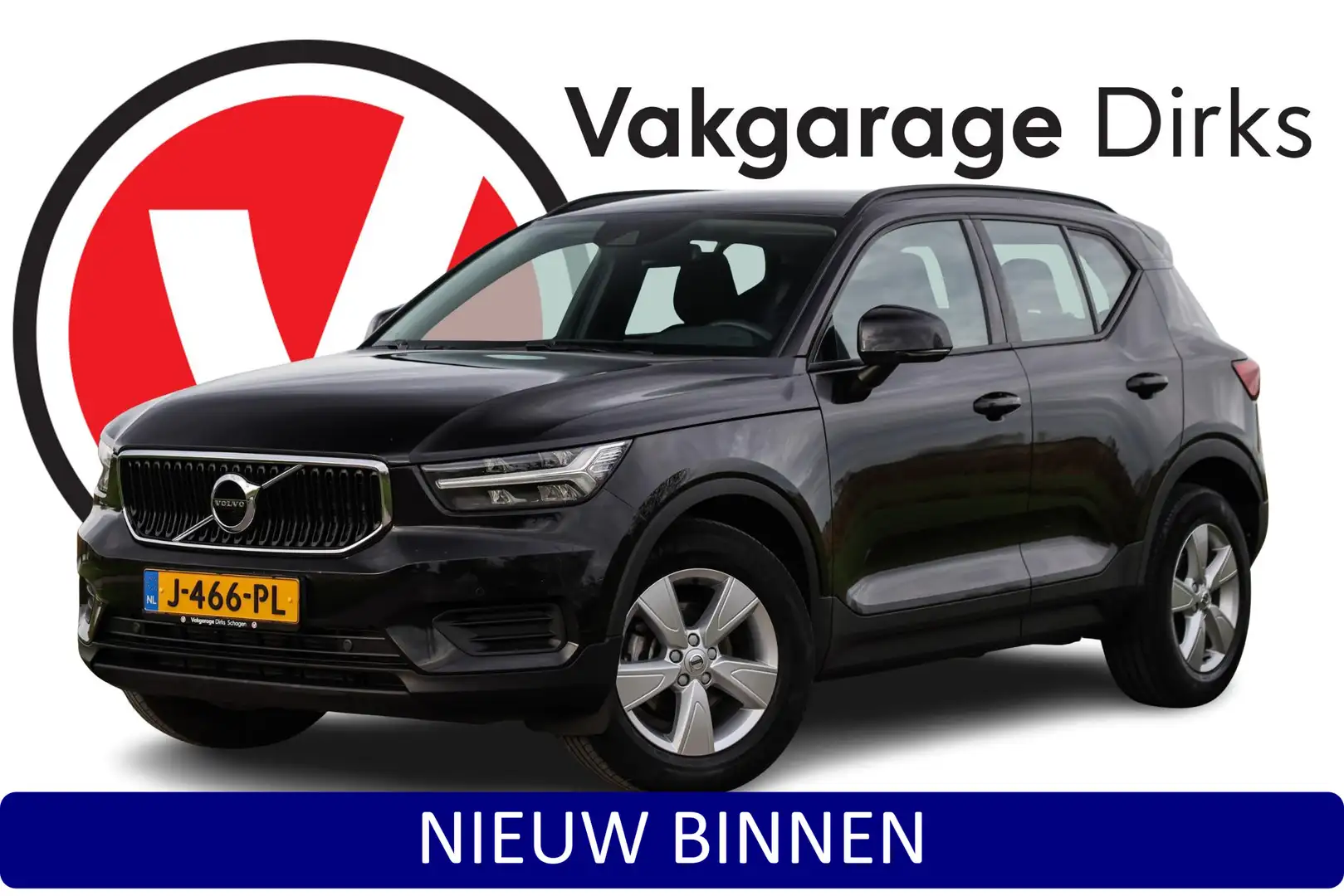 Volvo XC40 1.5 T2 Aut-8 Momentum Core ✅ LED ✅ Trekhaak ✅ Came Zwart - 1