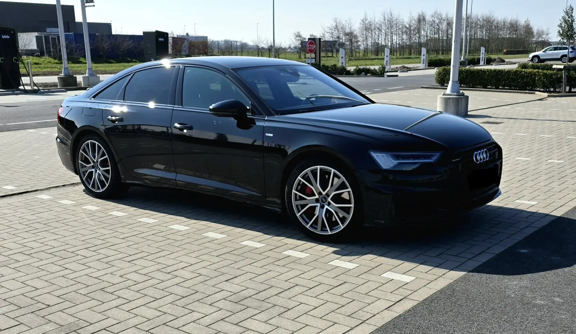 Audi A6 55 TFSI e quattro S *Full *Z/W-velgen *hybride Noir - 1