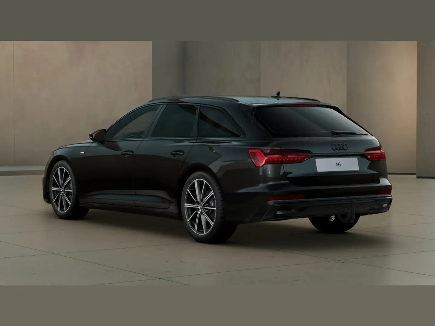 Audi A6 Avant 40 TDI S line Schwarz - 2