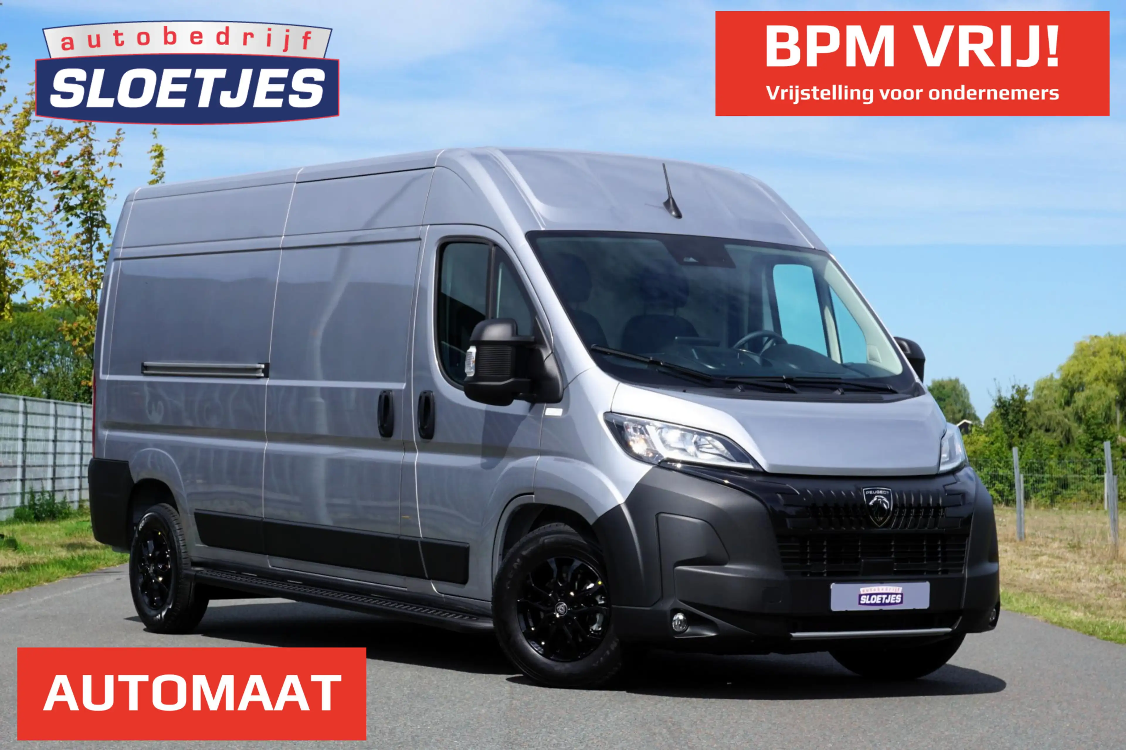 Peugeot Boxer 2.2 BlueHDi 180 L3H2 3.5t Nieuw en BPM vrij |180 p
