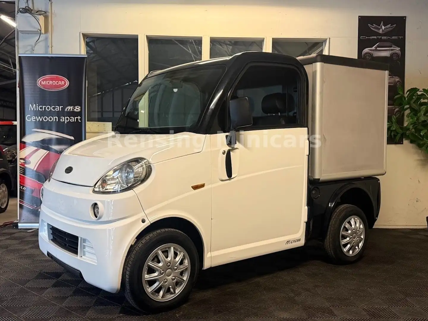 Microcar Sonstige M.Cross Kastenwagen 8 PS Mopedauto Truck 45 KM Weiß - 1