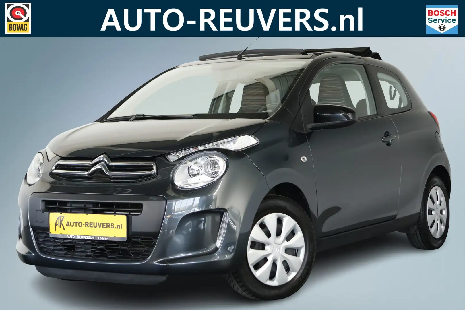 Citroen C1 1.0 e-VTi Airscape Feel / Opendak / Bluetooth / 4S Grijs - 1
