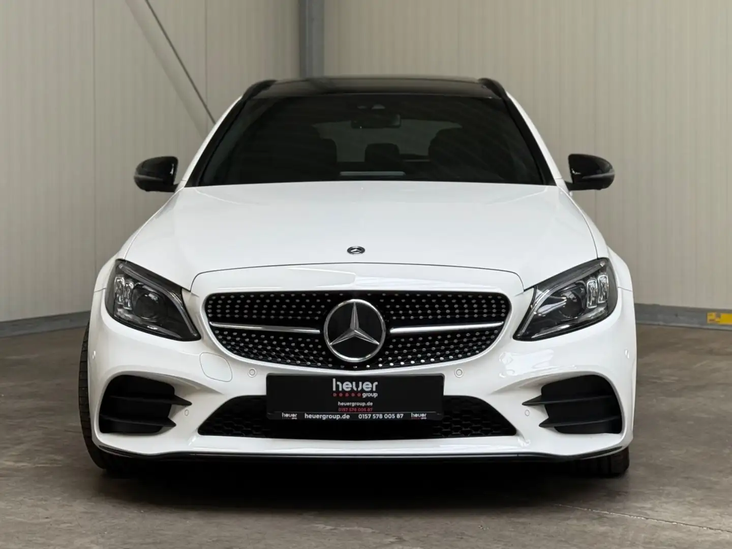 Mercedes-Benz C 200 C T-Modell/AMG/PANO/VIRTUELL/LED/BURM. Blanc - 2
