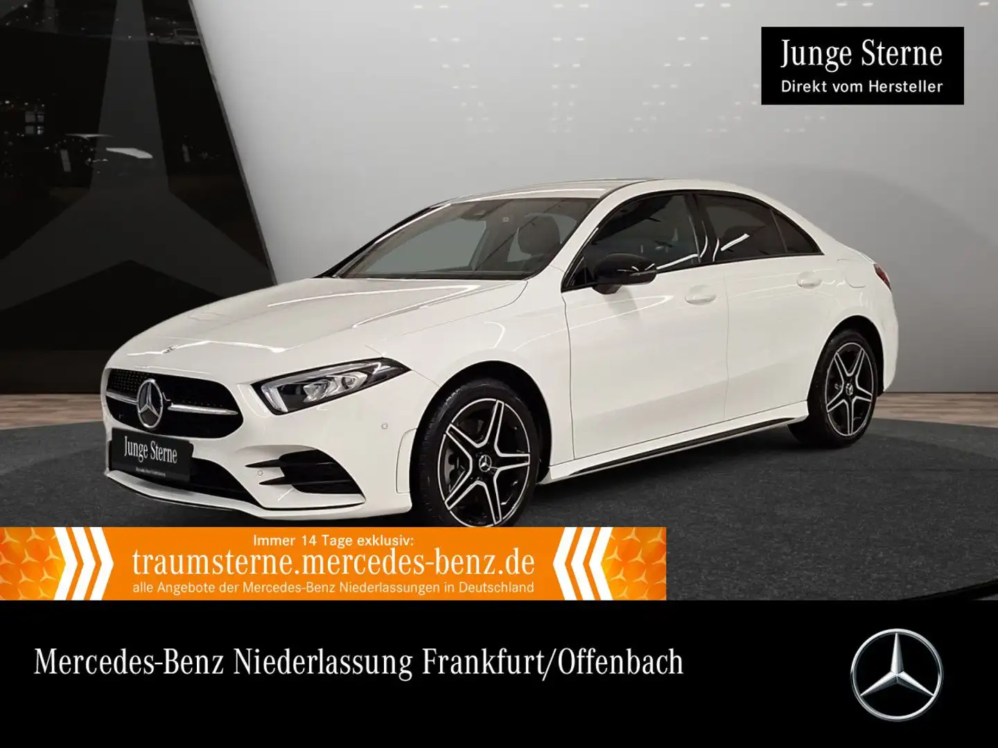 Mercedes-Benz A 250 e Lim EDITION 2020+AMG+NIGHT+LED+KAMERA+8G Blanc - 1