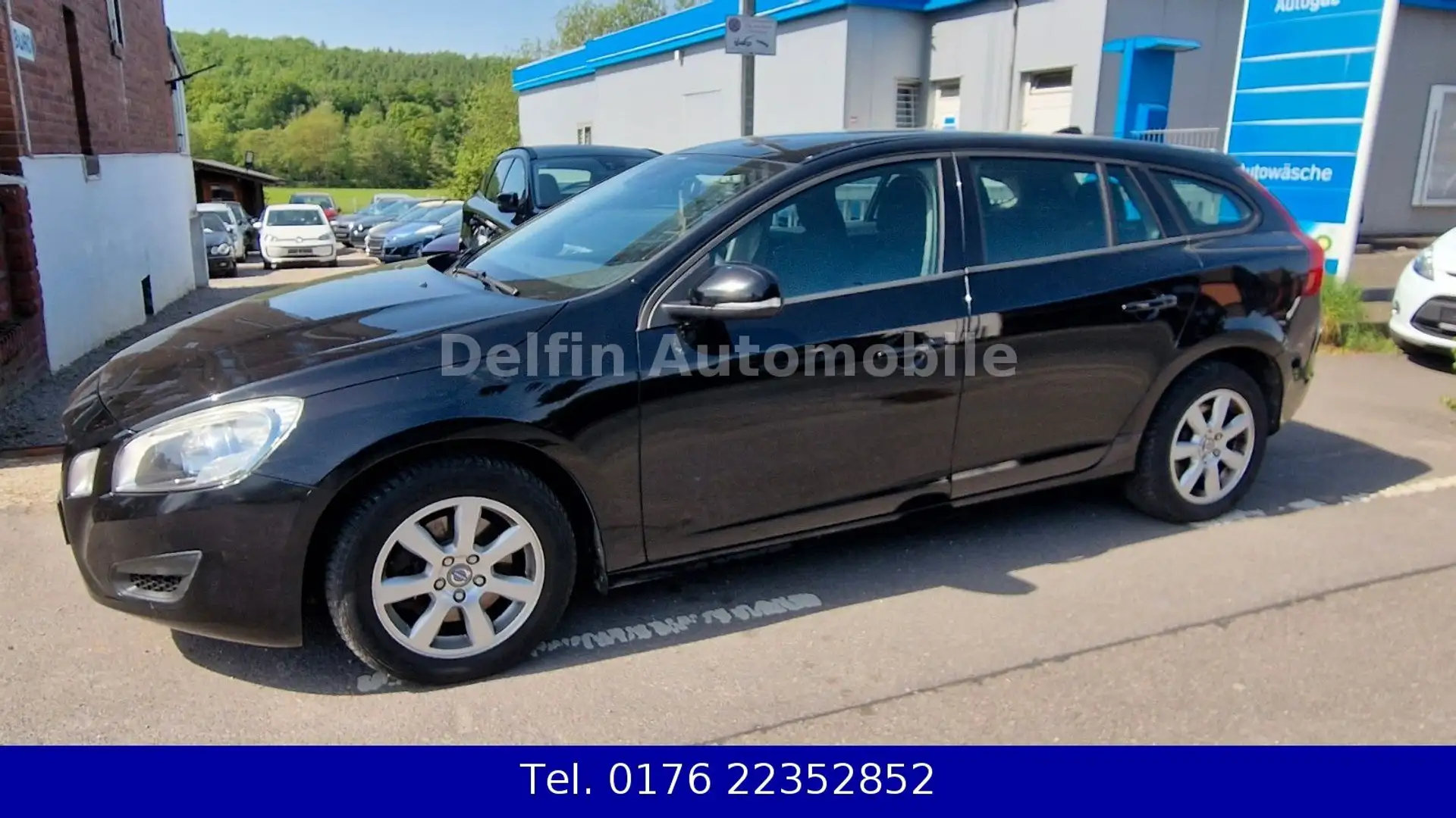 Volvo V60 Kombi Basis-Zahnriemen,Inps.Neu-Klimaaut-AHK Schwarz - 2