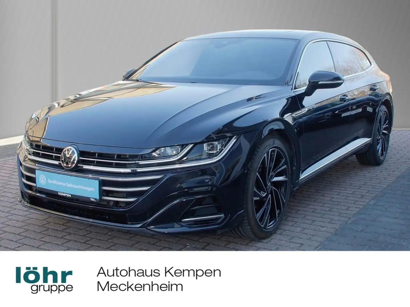 Volkswagen Arteon Shooting Brake 2.0 TDI 4M DSG R-Line Pano AHK N... Zwart - 1