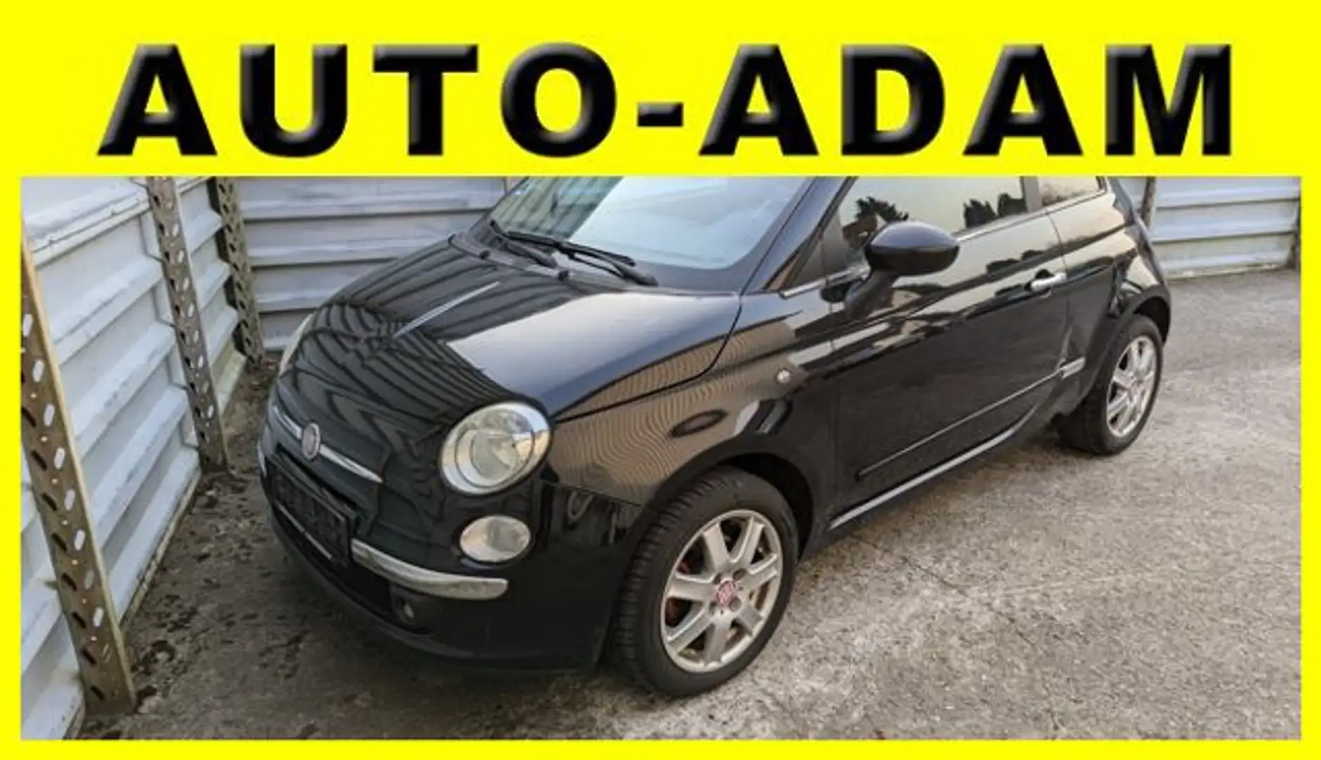 Fiat 500 1.4 16V Sport*Alufelgen*Klima*2 Hand* Schwarz - 1