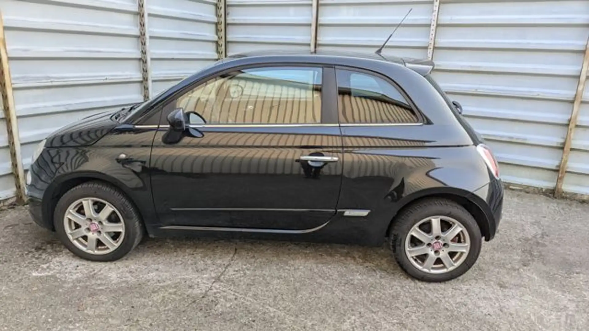 Fiat 500 1.4 16V Sport*Alufelgen*Klima*2 Hand* Schwarz - 2